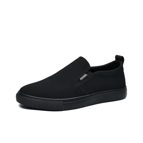 Скайтборд Кроссовки Kaiser Low Top Черные Мужские