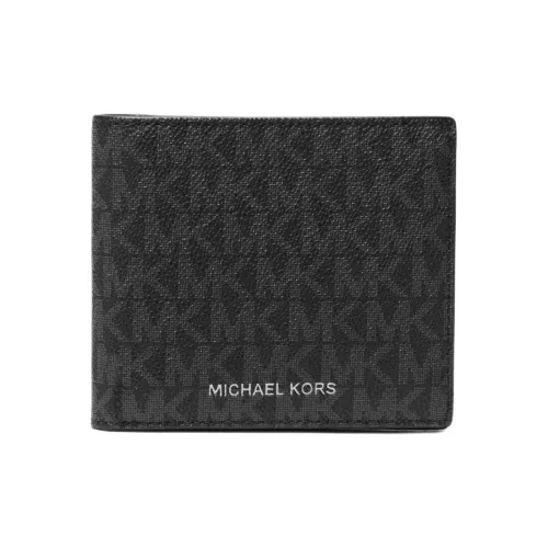 MICHAEL KORS Hudson Artificial Leather Wallet Regular Men's Black