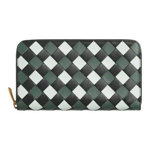 Bottega Veneta Телячья кожа Кошелек Женские Сланец Ледниковый Аллоэ