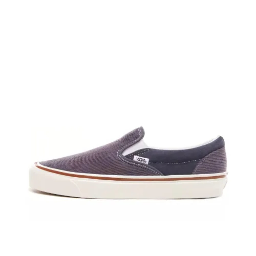 Vans Slip On Series 98 D Low Топ Скейтборд Кроссовки Унисекс Белый Фиолетовый