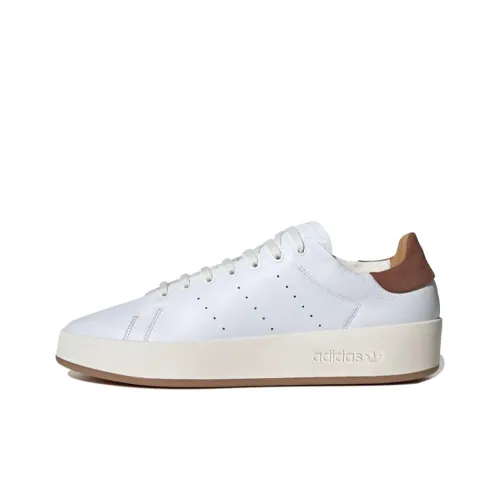 Adidas Originals StanSmith Recon Slip-Resistant Shock Absorbers Низкие Скейтборд Кроссовки Мужские Белый Коричневый