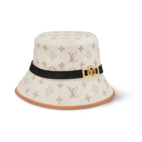 LOUIS VUITTON Вязаные соломенные шляпы Женские Хаки