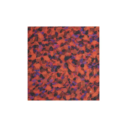 SAINT LAURENT Шелковые шарфы для женщин многоцветные