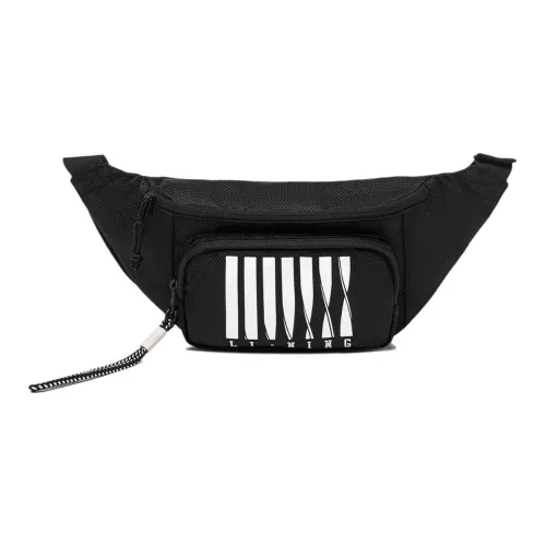 Лайнер Chinese Culture Series Полиэстер Sling Bag Унисекс Черный