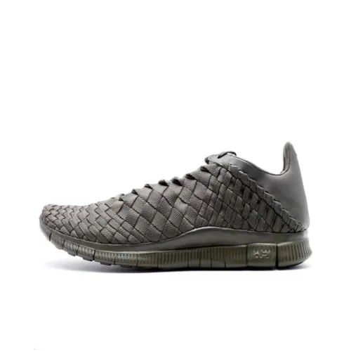 nike Free Inneva Вязаные ткани Tech Амортизация Износостойкий Низкий Топ Повседневная обувь Унисекс Тауповый