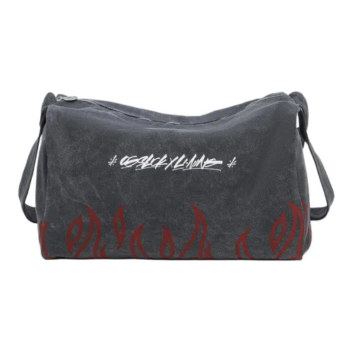 LINING OG_SLICK Коллаборация Хлопок Сумка через плечо Унисекс Черный