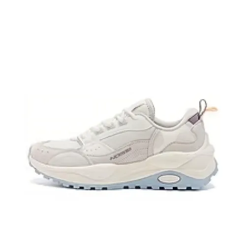 QIAODAN Амортизация Износостойкий Низкий Топ Casual Женский Белый Синий