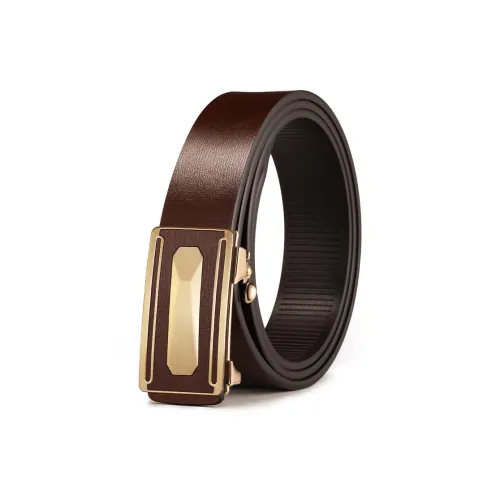 NIUMJ Автоматическая застежка натуральная кожа внутренняя одежда Wear высококачественный цинковый сплав кожаные ремни мужской