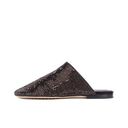 Bottega Veneta Резиновая подошва Слипоны Женские Fondant