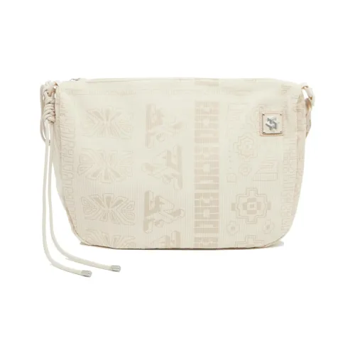 Лайнер Chinese Culture Series Хлопок Сумка через плечо Унисекс Пыльный хаки