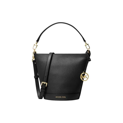 MICHAEL KORS Сумка из кожи с текстурой личи Сумка на одно плечо Сумка через плечо Маленькая женская Черная