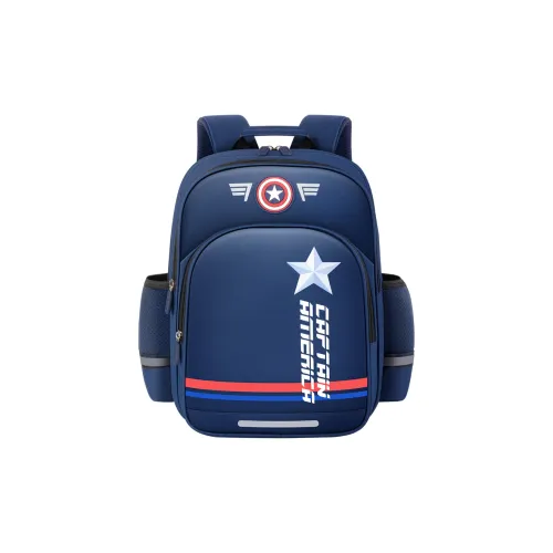 Disney Полиэстер Материал Рюкзак Студенческий Рюкзак Маленький Детский Паук Man Капитан Америка