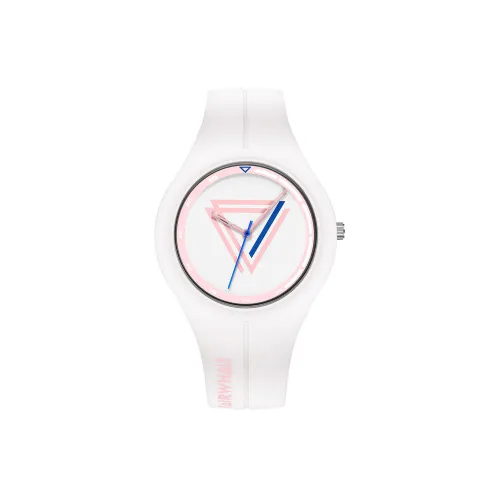 FAIRWHALE Коллекция Born for Trend Часы Кварцевый механизм Силиконовый ремешок Часы Унисекс Белый циферблат