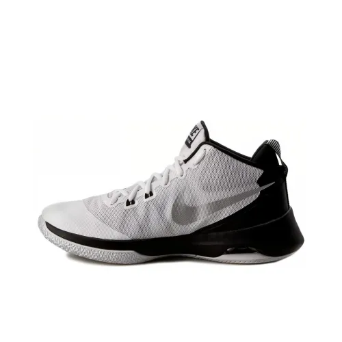 Nike Air Versitle Амортизаторы Slip-Resistant MID Баскетбольные кроссовки Unisex Белый