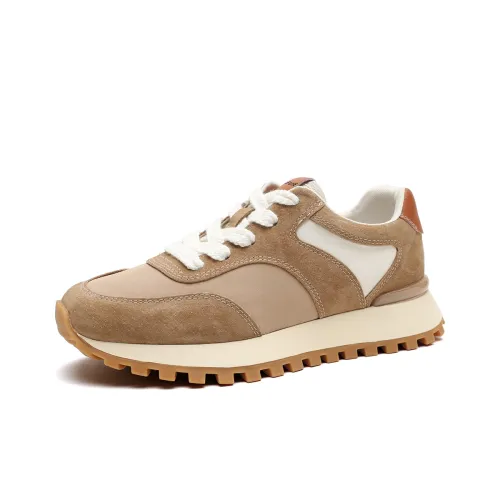 D Fuse SCANDINAVIA Низкий Топ Повседневная Обувь Женская Хаки Коричневый