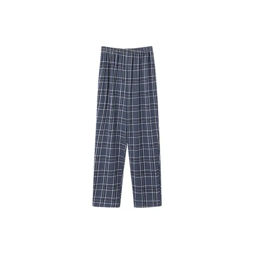 Flowers In Water Пижамные Штаны Мужские Темно-Синие