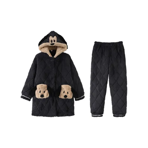 WOLFSFUL Пижамный комплект женский темно-серый