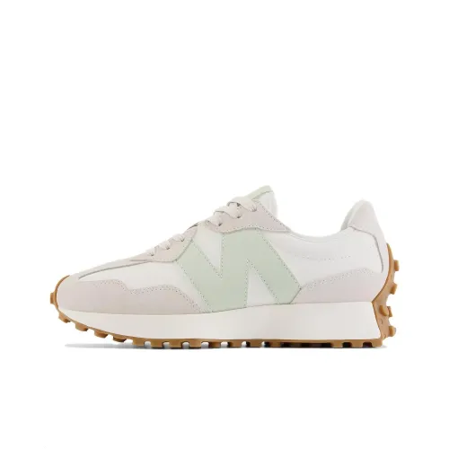 New Balance NB 327 Low Топ Повседневные Беговые Кроссовки Женские Белые Серые