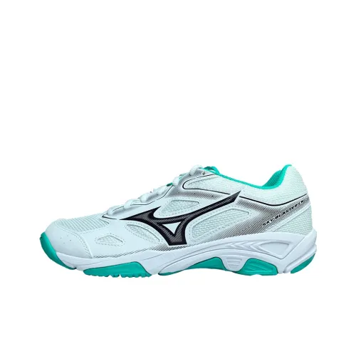 Mizuno Sky Blaster Амортизаторы Shock Resistant Низкая Юбка Бадминтон Обувь Унисекс Белый Синий