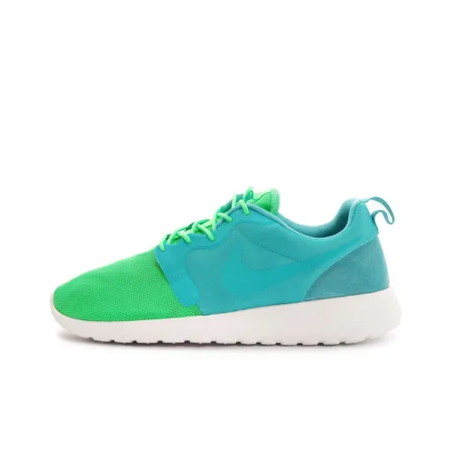 Nike Roshe Run Slip-resistant Abrasion-resistant Lightweight Low-Top Running Shoes Men's Blue Green Найк Розе Ран Слип-Резистент Устойчивый к Износу Легкий Низкий Топ Беговые Кроссовки Мужские Синий Зеленый