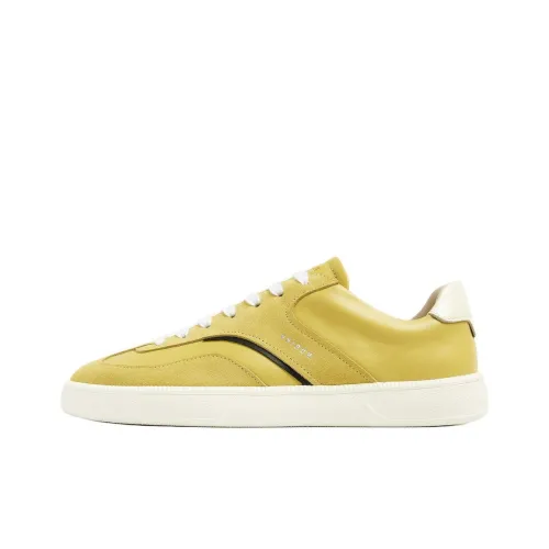 NUBIKK Низкий топ Скейтборд Кроссовки Женские Желтые