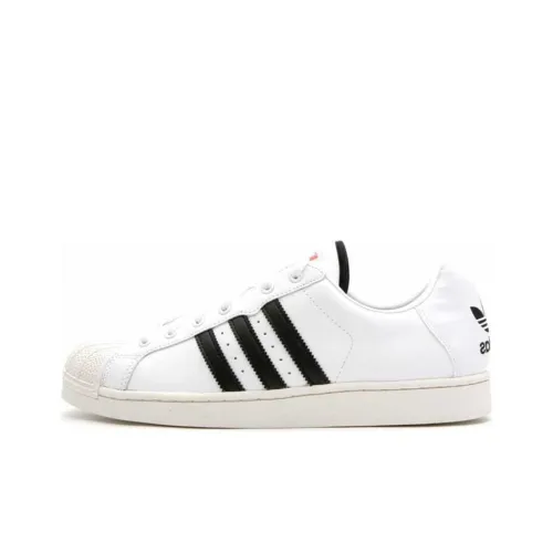 Adidas Originals Superstar 80s Амортизация Износостойкие Низкие Кроссовки для Скейтбординга Унисекс Белый Черный