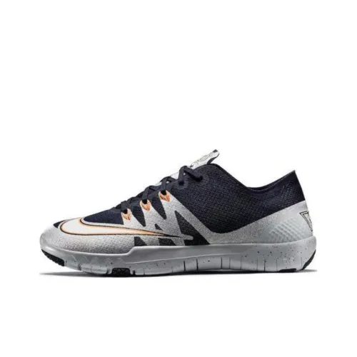 Nike Slip-resistant Abrasion-resistant Low Top Беговые кроссовки Унисекс Черный Серый