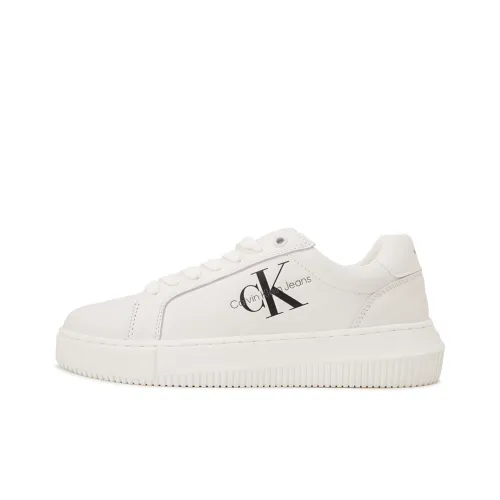 CKJ CALVIN KLEIN JEANS Скейтборд Кроссовки Низкие YBR Moon Белые Женские