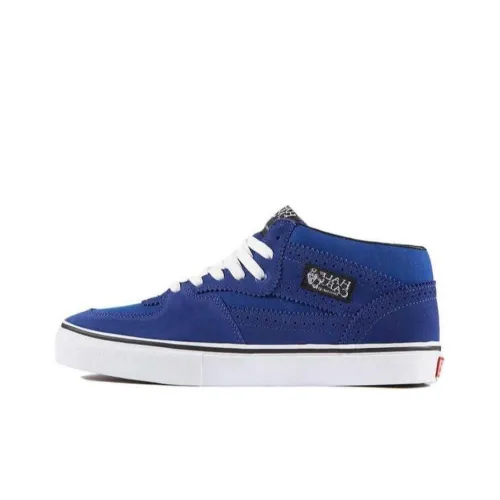 Vans Half Cab Low Топ Скейтборд Кроссовки Унисекс Синий