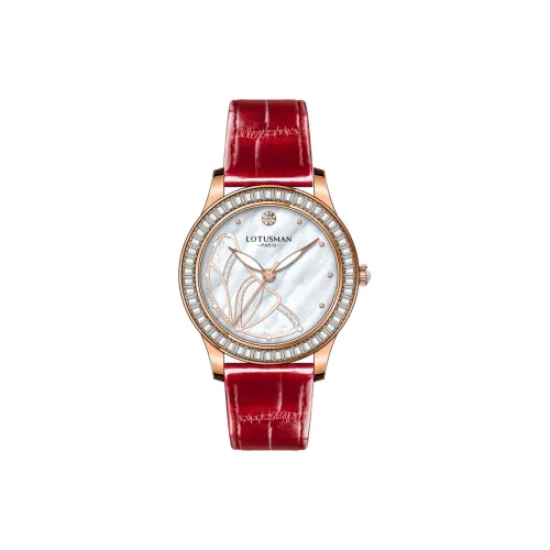 Rotty Scander Allure Collection Кварцевый механизм Естественная кожа Ремешок Часы Женские Белый циферблат 2193PA