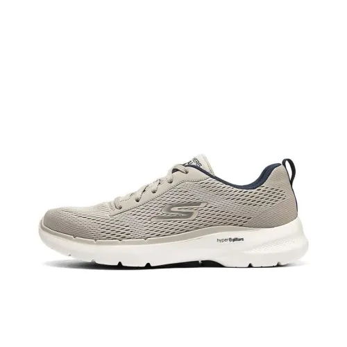 Skechers Go Walk 6 Casual Low Top Gray Men's