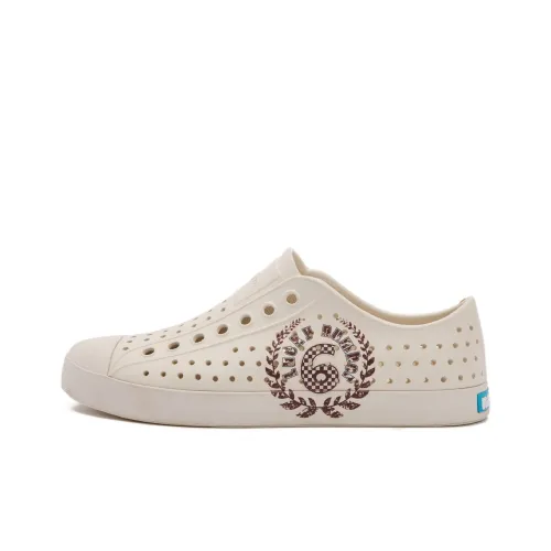 Native Shoes Jefferson Numbers Party Collection Sabo Unisex White