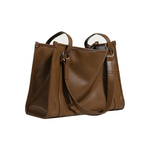 NIUMJ ПУ (полиуретан) Ноутбук Сумка Тоут Сумка Сумка для покупок Сумка Сумка через плечо Женская Коричневый Черный