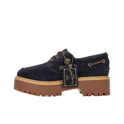 Timberland Уличная обувь Низкий топ Темно-синий Женский
