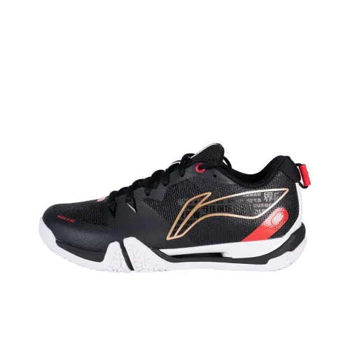 Подкладка Saga II SE противоскользящая устойчивая к истиранию легкий низкий топ для бадминтона унисекс черный красный