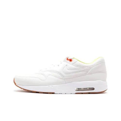Nike Air Max 1 Дышащие Низкие Кроссовки для Бега Мужские Белые