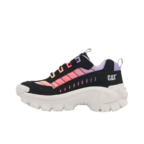 CAT Casual Low Top Black+Pink Red Unisex