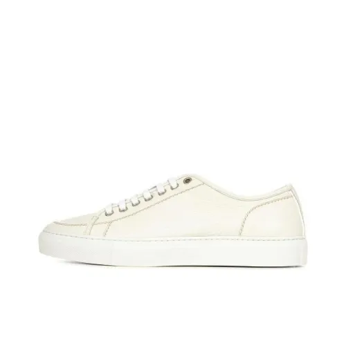 BRIONI Низкие кроссовки для скейтбординга мужские цвет экрю