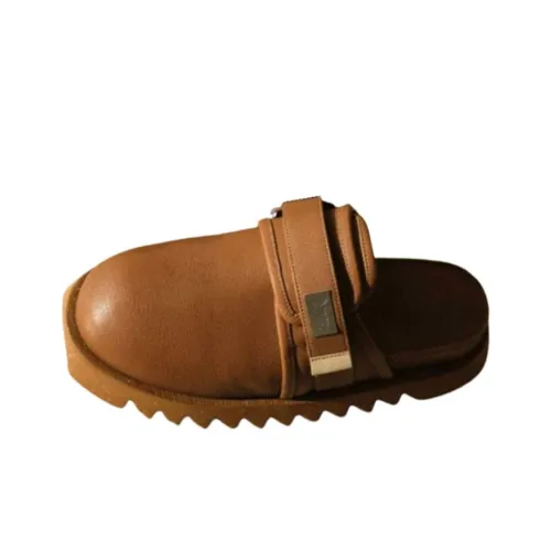 Marsèll x Suicoke противоскользящие домашние тапочки для мужчин коричневые