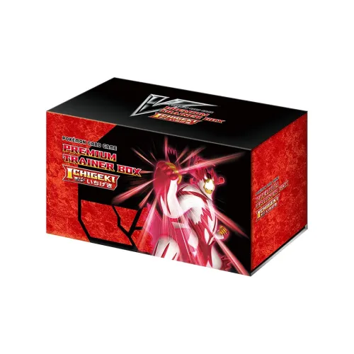 POKEMON Игра Карта Sword Shield Премиум Тренировки Коробка ICHIGEKI Red Card Аксессуары 1 коробка