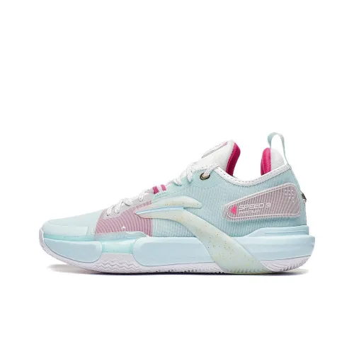 LINING Баскетбольные кроссовки Low Top Aqua Blue Men's