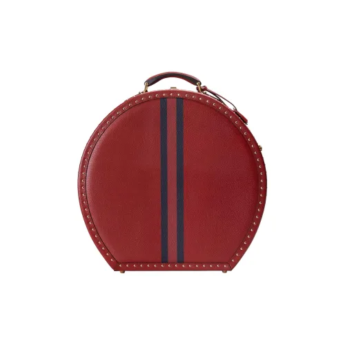 GUCCI Savoy Кожа Хранение Коробка Мужской Красный