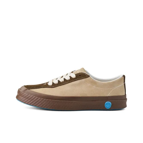 IT'S WEIRD Strange Рыбка 2024SS Низкие Кроссовки для скейтбординга Унисекс Классический стиль Maillard Цветовая схема