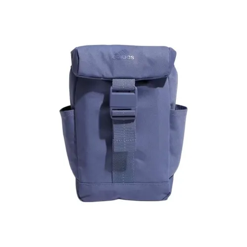 Adidas Полиэстер Через плечо Рюкзак Мини Унисекс Фиолетовый