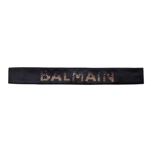 BALMAIN Ткань, Stud Ремни Женские