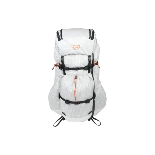 MYSTERY RANCH 57L На открытом воздухе Альпинистский рюкзак Рюкзак Переработанный 100D Robic Прочная ткань Белый Женские