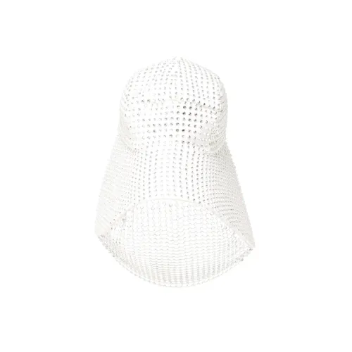 Burberry Кристальные Шапки и Кепки Унисекс Белый