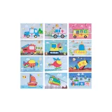 12 транспортных средств (Спина: Открытка)