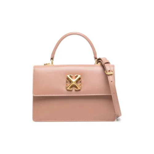 Off Белый Телячья кожа Курьерская сумка Сумка через плечо Сумка Женская Румяно-розовый Красный