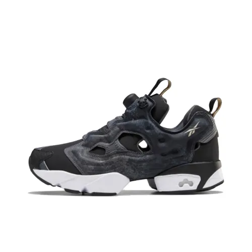 Reebok Instapump Fury Амортизация Низкий Топ Повседневная Обувь Унисекс Черный